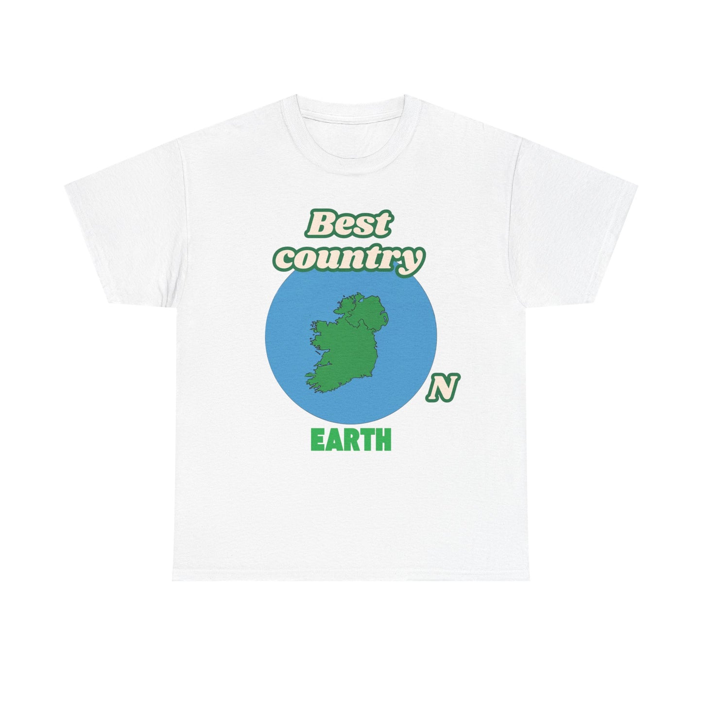 Ireland Globe T-Shirt (white)