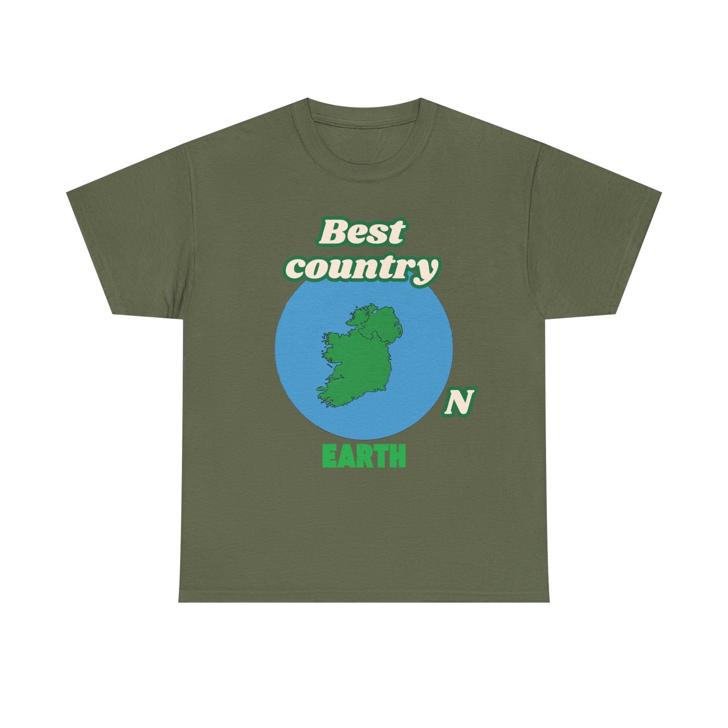 Ireland Globe T-Shirt (green)