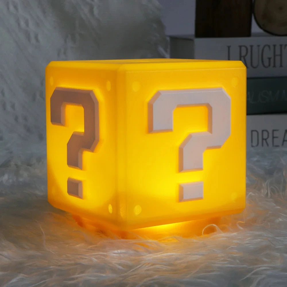 Super Mario Question Block Lamp